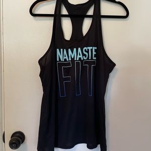 Nike Racer Back Tank “Namaste Fit”